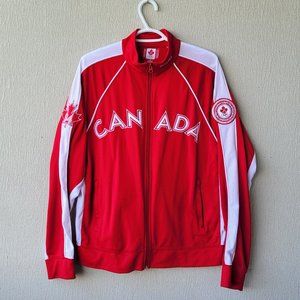 2004 Olympics Official Canada Roots Jacket Women's Size L